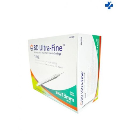 JERINGA 1 ML 30 X 13 ULTRAFINE C/100 BD